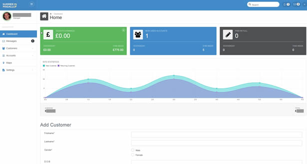 Summer In Magalluf Client tracker